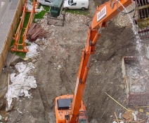 High Reach Excavator