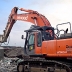 Hitachi excavators